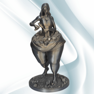 Estátua Mulher se Esculpindo (LipeLover)